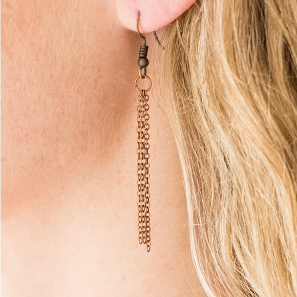 TRI Harder - Copper Necklace - Picture 2 of 2